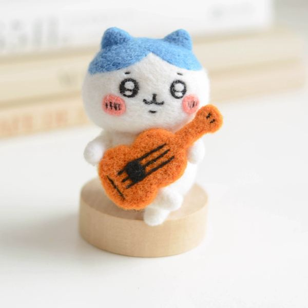 羊毛毡 做噩梦的吉伊卡哇 chiikawa 自制戳戳乐 手工diy 送闺蜜 材料包 - 图片 4