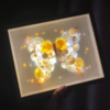 Homemade shell conch specimen decorative painting display photo frame handmade DIY night light moon gift - Image 6