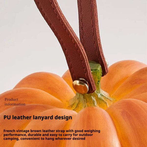 Pumpkin outdoor light waterproof garden landscape light garden villa terrace outdoor portable light decoration atmosphere lawn light - Image 4