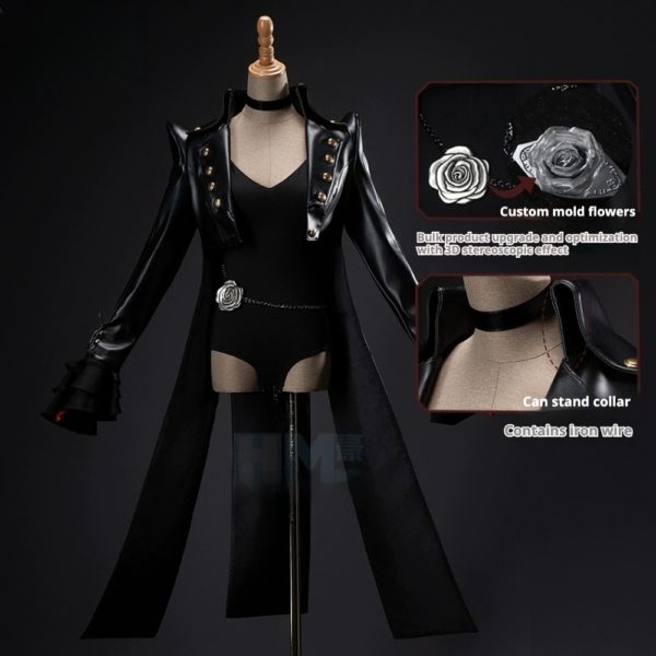 Persona 5 Cosplay – Kasumi Yoshizawa Phantom Thief Outfit (Leather Costume Set) - Image 6