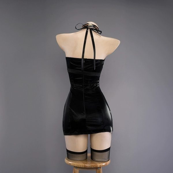 Genshin Impact Navia Racing Suit Cosplay Costume – Fan-Made Full Set for Women - Image 2