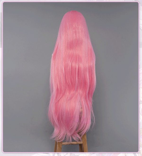 Honkai Impact 3rd Elysia Herrscher of Human: Ego Cosplay Wig – Pink Long Hair Accessory - Image 6