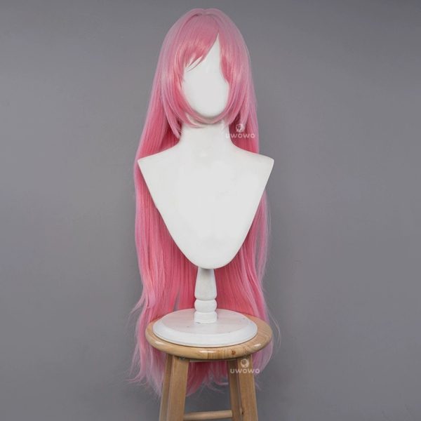 Honkai Impact 3rd Elysia Herrscher of Human: Ego Cosplay Wig – Pink Long Hair Accessory - Image 3