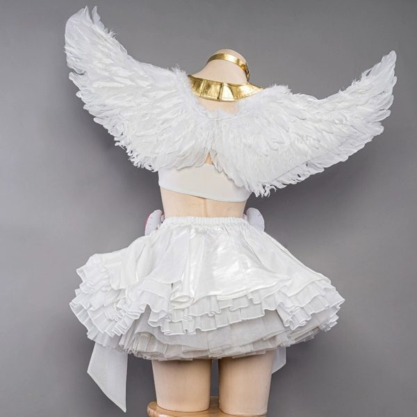Panty & Stocking with Garterbelt Panty Transformation Outfit Cosplay Costume for Women - Image 4