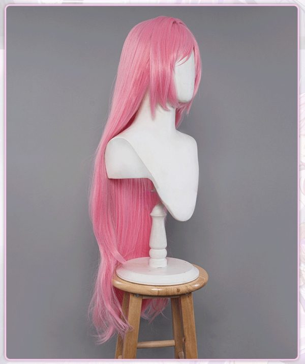 Honkai Impact 3rd Elysia Herrscher of Human: Ego Cosplay Wig – Pink Long Hair Accessory - Image 5