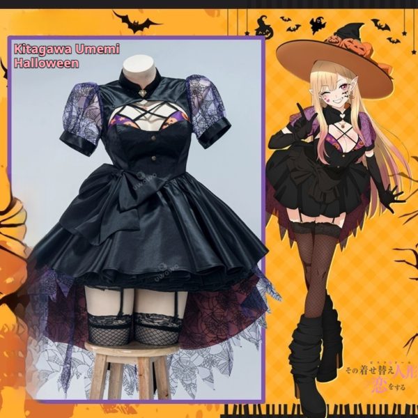 My Dress-Up Darling Marin Kitagawa Cosplay – Halloween Dress Costume for Women - Image 4