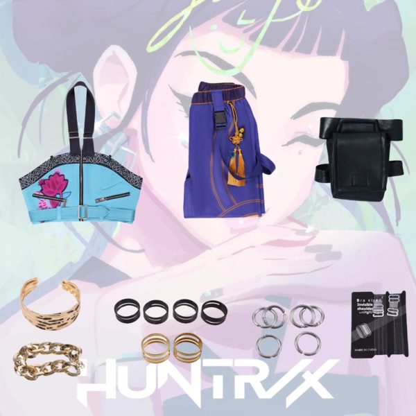K-POP Demon Hunter Girl Group Cosplay – Zoe Movie-Inspired Outfit for Women - Image 3