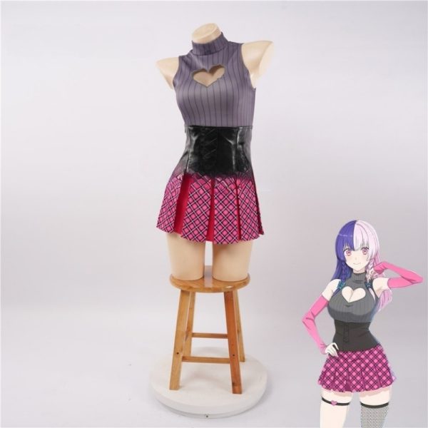 In Stock – 2.5D Temptation 753 Everyday Outfit Nagomi Cosplay Costume - Image 5