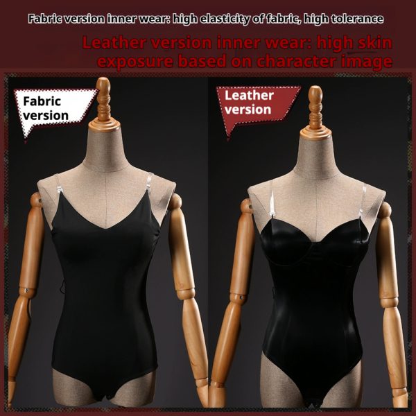 Persona 5 Cosplay – Kasumi Yoshizawa Phantom Thief Outfit (Leather Costume Set) - Image 4